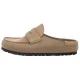Mule Birkenstock Naples Wrapped Tabacco Brown 1032697 Leather Oiled - małe zdjęcie