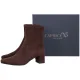 Botki Caprice Brązowe 9-25354-41 302 Dark Brown Stretch - małe zdjęcie
