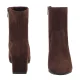 Botki Caprice Brązowe 9-25354-41 302 Dark Brown Stretch - małe zdjęcie