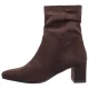 Botki Caprice Brązowe 9-25304-47 302 Dk Brn Stretch - małe zdjęcie