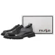 Półbuty Filippo Czarne Lakierowane DP8341/26 BK L - małe zdjęcie