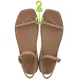 Sandały Crocs Miami Platform Y Strap Sandal Milk Chocolate 212012-2JJ  - małe zdjęcie