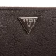 Portfel Guess Blake Slg Large Zip Around SWPD22 22146 Brown Logo - małe zdjęcie