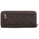 Portfel Guess Blake Slg Large Zip Around SWPD22 22146 Brown Logo - małe zdjęcie