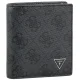 Portfel Guess Milano Bifold S SMVELE LEA22 Bla - małe zdjęcie