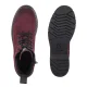 Workery Tamaris Bordowe 1-25269-41 544 Bordeaux Croco - małe zdjęcie