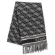 Szalik Guess 65 x 190 cm Jacquard Scarf AW5665 POL03 BLO - małe zdjęcie