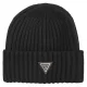 Czapka Guess Noelle II Knitted Beanie AW5623 VIS01 BLA - małe zdjęcie