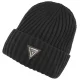 Czapka Guess Noelle II Knitted Beanie AW5623 VIS01 BLA - małe zdjęcie