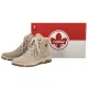 Botki Rieker Beżowe L5603-60 Beige - małe zdjęcie