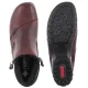 Botki Rieker Czerwone L4655-35 Red - małe zdjęcie