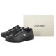 Sneakersy Calvin Klein Vulc Flatf Laceup Lth Fur Triple Black HW0HW03235 0GJ - małe zdjęcie