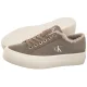 Sneakersy Calvin Klein Vulc Flatf Laceup Lth Fur Desert Taupe/DK Ecru HW0HW03235 PBO - małe zdjęcie