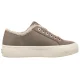 Sneakersy Calvin Klein Vulc Flatf Laceup Lth Fur Desert Taupe/DK Ecru HW0HW03235 PBO - małe zdjęcie