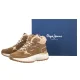 Sneakersy Pepe Jeans Kimi Laces W Cognac Brown PLS600083 879 - małe zdjęcie