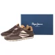 Sneakersy Pepe Jeans Jane Sporty W Conker Brown PLS400045 888 - małe zdjęcie