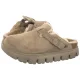 Klapki Papillio Boston Pap Chunky Shearling Taupe Suede Leather 1033028 - małe zdjęcie