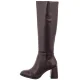 Kozaki Tamaris Brązowe 1-25515-41 585 Burgundy - małe zdjęcie
