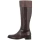 Oficerki Caprice Brązowe 9-25511-41 329 Dk Brown Comb - małe zdjęcie