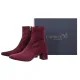Botki Caprice Bordowe 9-25354-41 514 Bordeaux Strech Vegan - małe zdjęcie