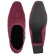 Botki Caprice Bordowe 9-25354-41 514 Bordeaux Strech Vegan - małe zdjęcie