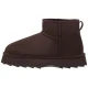 Botki EMU Australia Sharky Micro Flatform Chocolate W13304 - małe zdjęcie