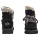 Botki EMU Australia Thorsby Wave Black W13402 - małe zdjęcie