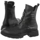 Botki Filippo Czarne DBT8015/26 BK - małe zdjęcie