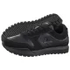 Sneakersy Calvin Klein Toothy Runner Irregular Lines Triple Black YM0YM01461 0GJ - małe zdjęcie