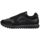 Sneakersy Calvin Klein Toothy Runner Irregular Lines Triple Black YM0YM01461 0GJ - małe zdjęcie