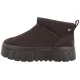 Śniegowce Tommy Hilfiger Tjw Suede Platform Boots WL Deep Brown EN0EN03158 GT3 - małe zdjęcie