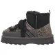 Śniegowce EMU Australia Blurred Micro Patchwork Leo Charcoal W13332 - małe zdjęcie
