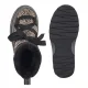Śniegowce EMU Australia Blurred Micro Patchwork Leo Charcoal W13332 - małe zdjęcie