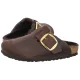 Klapki Birkenstock Boston Big Buckle Shearling Habana 1033020 - małe zdjęcie