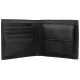 Portfel Calvin Klein Raised Billfold Black LV04D1163G UB1 - małe zdjęcie