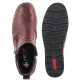 Botki Rieker Czerwone L4861-35 Red - małe zdjęcie