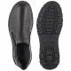 Półbuty Rieker Czarne B4050-00 Black - małe zdjęcie