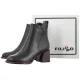 Botki Filippo Czarne DBT7363/26 BK RD - małe zdjęcie