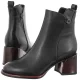 Botki Filippo Czarne DBT7363/26 BK RD - małe zdjęcie