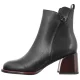 Botki Filippo Czarne DBT7363/26 BK RD - małe zdjęcie