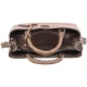 Torebka Guess Meridian II Girlfriend Satchel HWSG69 74060 Latte Logo - małe zdjęcie