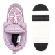 Śniegowce Moon Boot MB Jr Park Lace Mid Lilas 3440070 H032 - małe zdjęcie