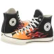 Trampki Converse Chuck 70 Hi Black/Red/Yellow A15610C - małe zdjęcie