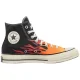 Trampki Converse Chuck 70 Hi Black/Red/Yellow A15610C - małe zdjęcie