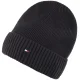 Zestaw prezentowy czapka i szal Tommy Hilfiger TH Flag Beanie And Scarf AM0AM14584 BDS - małe zdjęcie