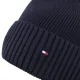 Zestaw prezentowy czapka i szal Tommy Hilfiger TH Flag Beanie And Scarf AM0AM14584 DW6 - małe zdjęcie