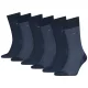 Skarpetki 6 par Tommy Hilfiger TH Men Sock 6P Tin Giftbox Birdey Navy 701241155 001  - małe zdjęcie