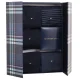 Skarpetki 5 par Tommy Hilfiger TH Men Sock 5P Giftbox Stripe Navy 701241156 001 - małe zdjęcie