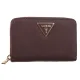 Portfel Guess Laurel II Slg Med Zip Around SWZG74 59140 Burgundy - małe zdjęcie