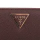 Portfel Guess Laurel II Slg Med Zip Around SWZG74 59140 Burgundy - małe zdjęcie